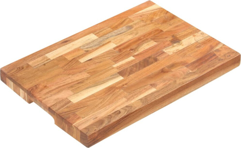 Skjærebrett 50x35x4 cm heltre akasie