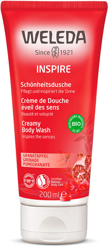 Pomegranate Creamy Body Wash, 200 ml Bad- & Dusjkrem
