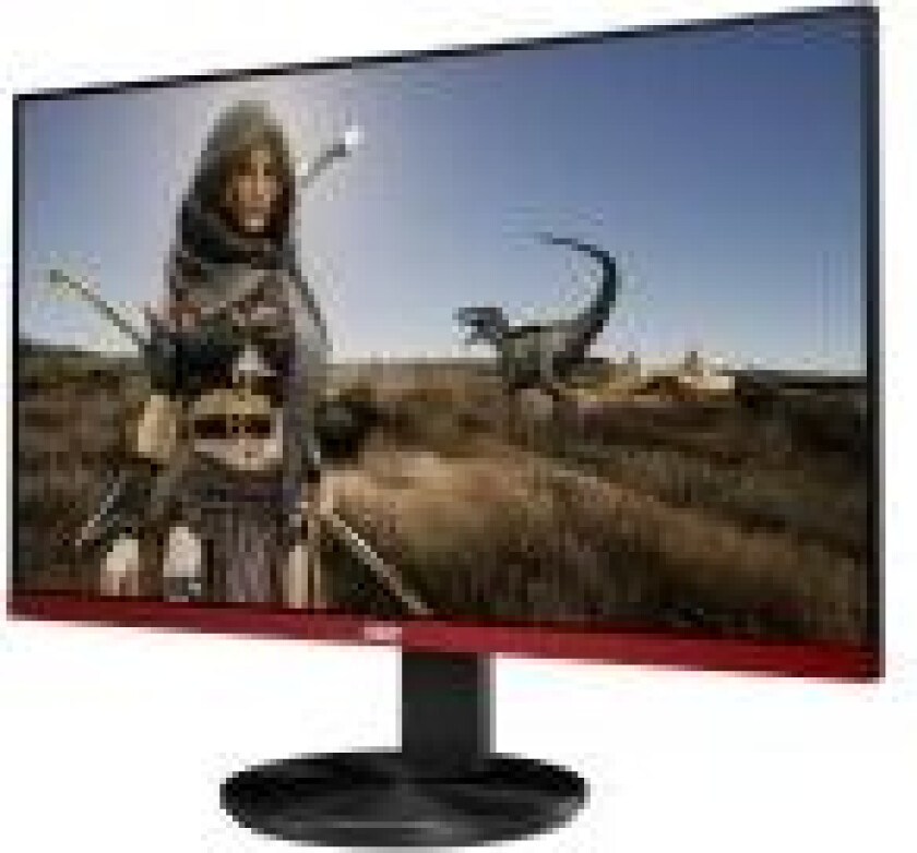 Gaming G2790VXA - LED-skjerm - gaming - 27 - 1920 x 1080 Full HD (1080p) @ 144 Hz - VA - 350 cd/m² - 3000:1 - 1 ms - HDMI, DisplayPort - høyttalere - svart, rød