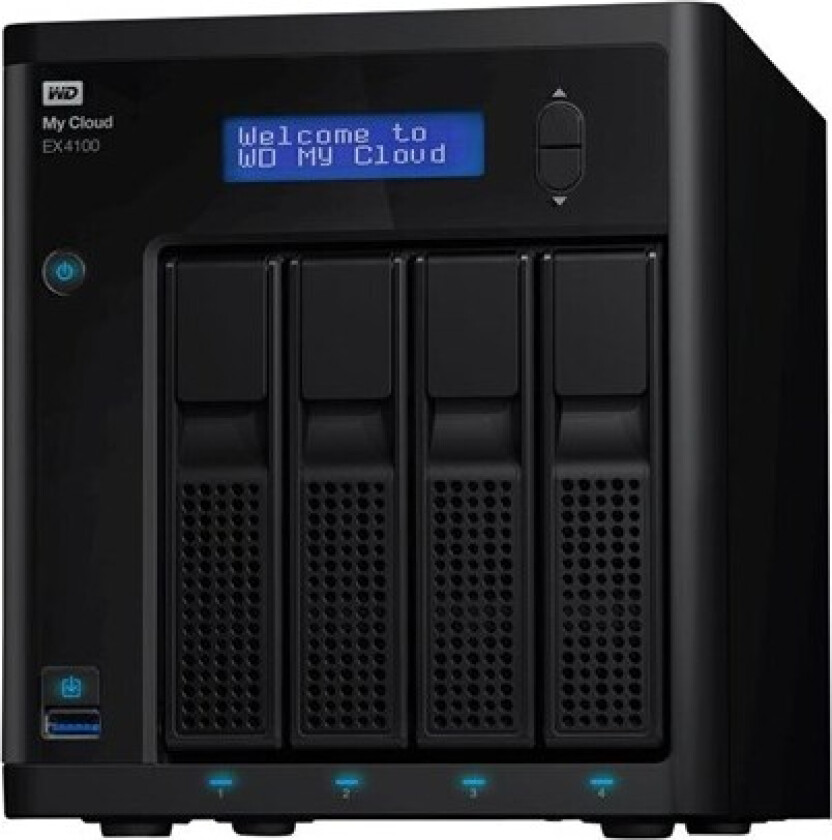 Wd My Cloud Ex4100 24tb Nas-server