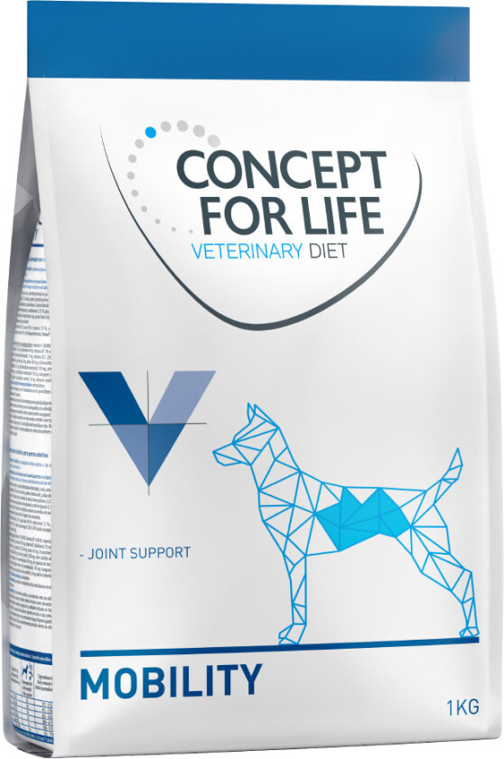 Concept for Life Veterinary Diet Dog Mobility - 4 x 1 kg