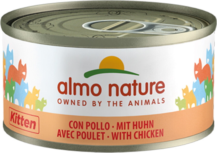 Økonomipakke Almo Nature Legend 48 x 70 g - Kitten Kylling