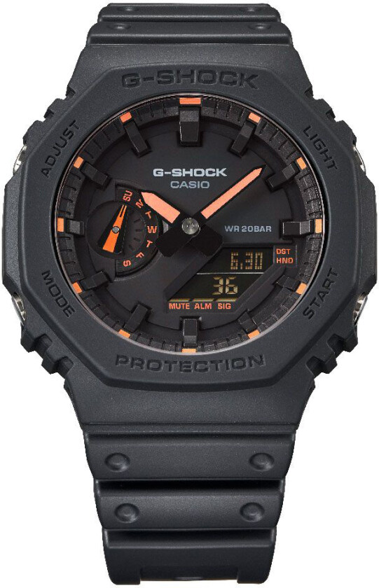 G-Shock Ga-2100-1a4er Svart Svart unisex