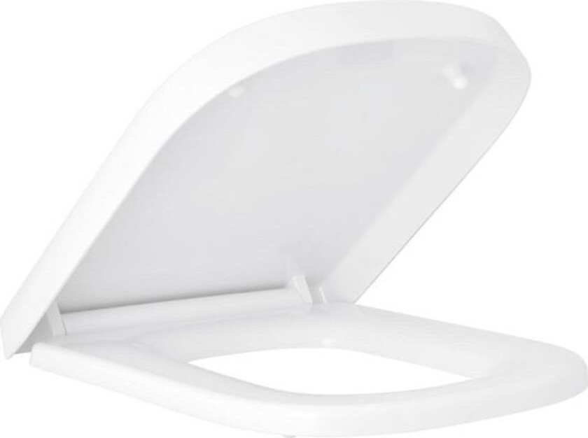 Euro Ceramic Toilet seat, Alpine white