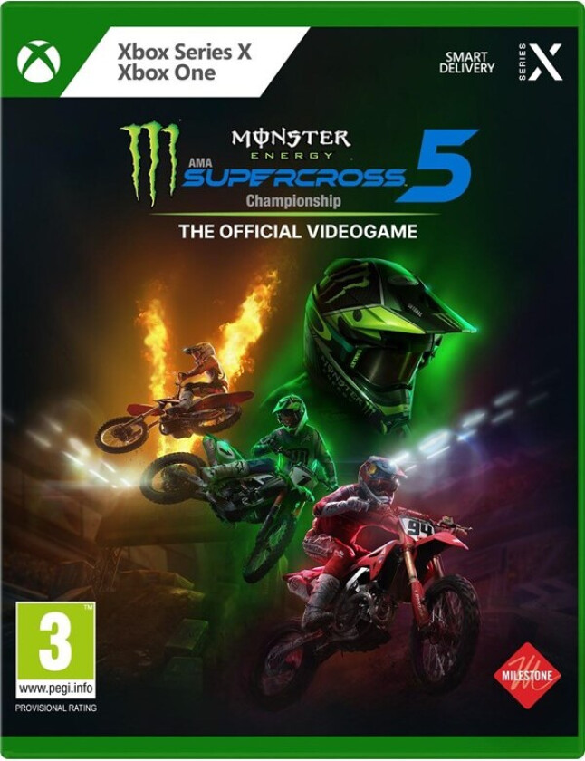 Monster Energy Supercross 5: The Official Videogame - Microsoft Xbox One - Racing