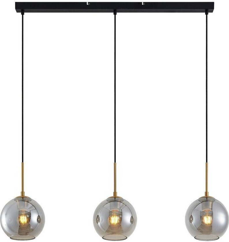 Hiwana hengelampe, 3 røykglasskuler