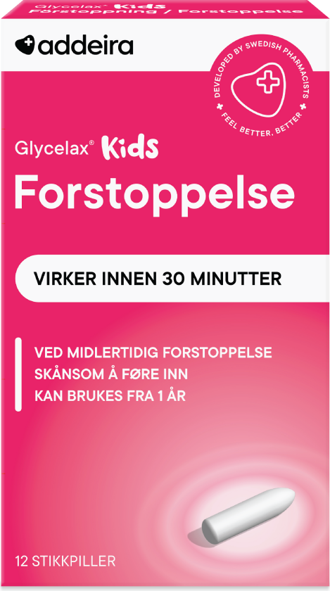 Glycelax Kids stikkpiller, 12 stk.