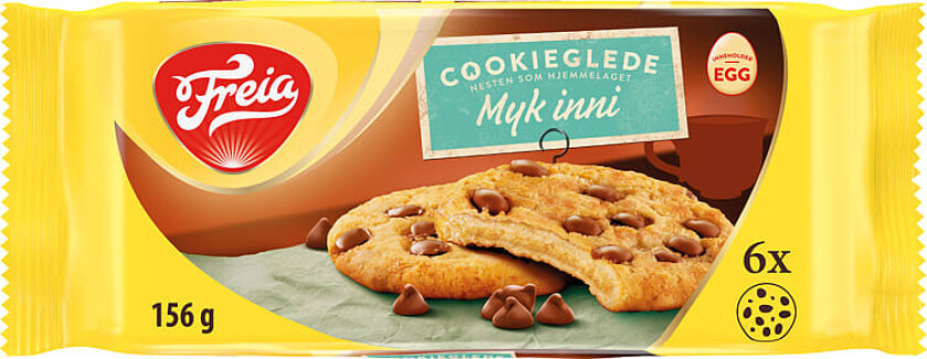Freia Cookieglede Myk Inni 156g