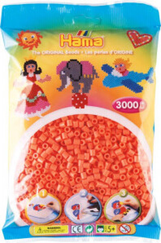 Midi Pearls 3000 pcs Pastel Red