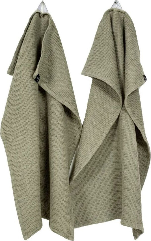 Hetty kjøkkenhåndkle 50x70 cm 2-pakning Sage