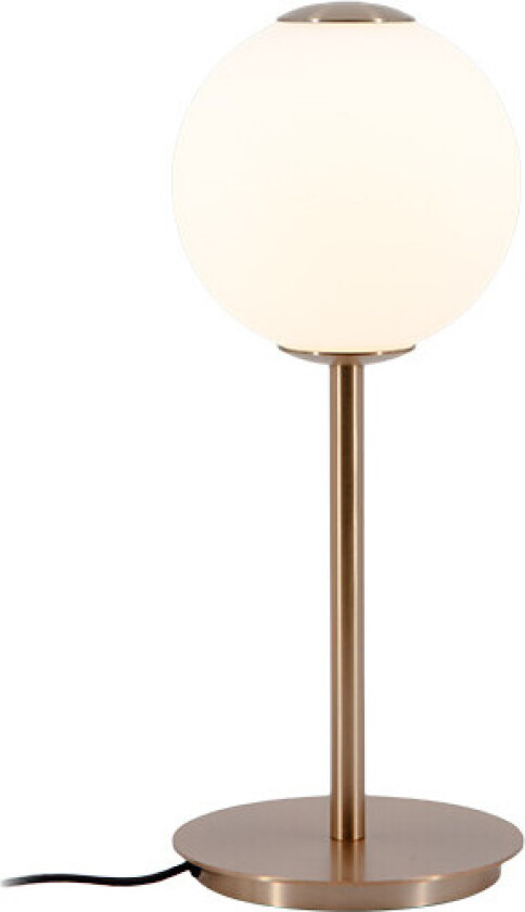 - Audrey Bordlampe Plated Brass/White Opal