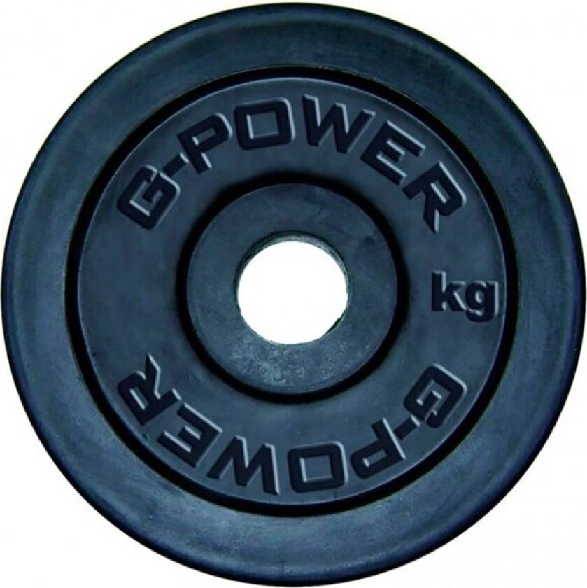 Weightplate Rubber 10 kg. Ø25