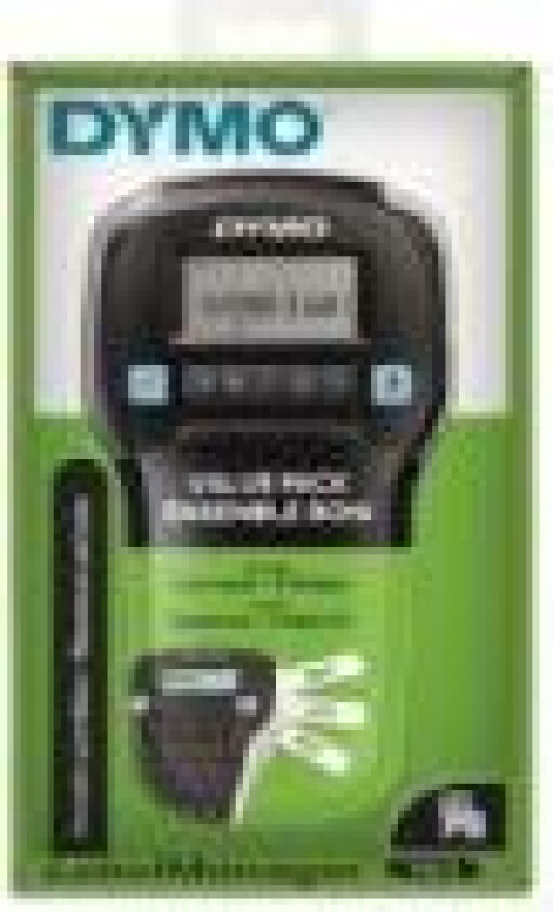 Dymo LabelManager 160 Value Pack met 3 D1-Bänder 12mm Qwertz