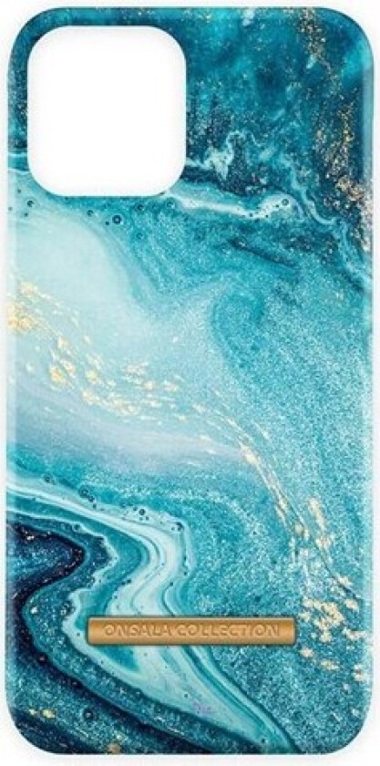Wallet Case Soft Blue Sea Marble - iPhone 13 Pro Max