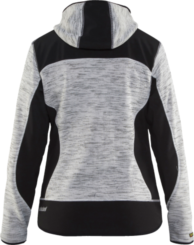 Strikket softshelljakke for kvinner