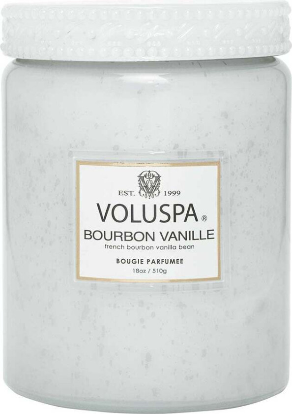 Large Jar Candle Bourbon Vanille, 510 g Duftlys
