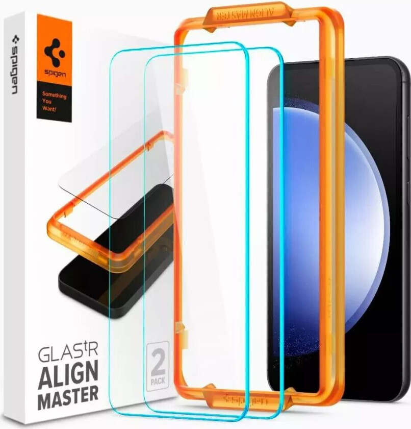 Samsung Galaxy S23 FE Skjermbeskyttelse 2-Pack - Gjennomsiktig