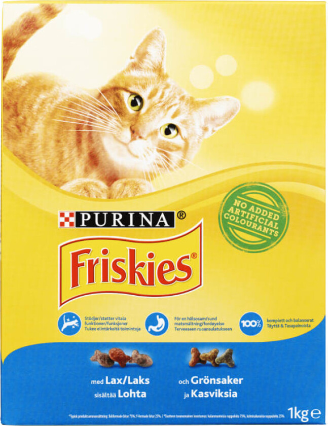 Bilde av Friskies Laks/Grønnsaker 1kg