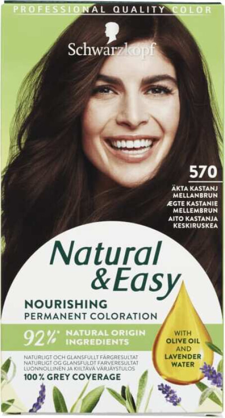 Bilde av Natural & Easy 570 Mellombrun