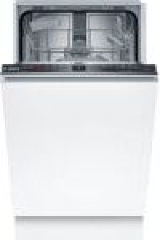Serie 2 SPV2HKX42E, Fullstendig innebygget, Slimline (45 cm), Sort, Rustfritt stål, Knapper, 1,75 m, 1,65 m