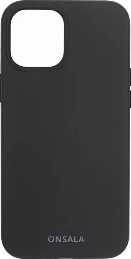 Phone Case Silicone Black - iPhone 12 Pro Max