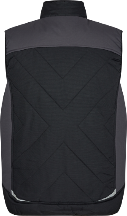 VEST 5850-193 SORT/GRÅ 5XL