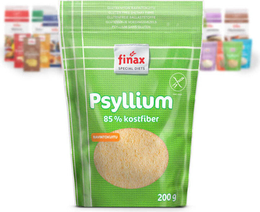 Psyllium Kostfiber glutenfri 200g