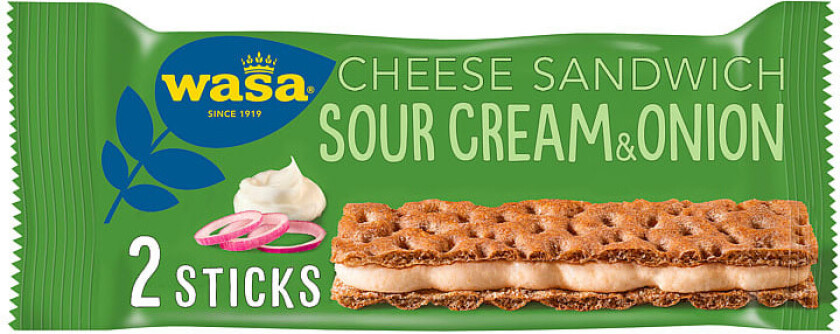 Wasa Sandwich Sourcream & Onion 33g