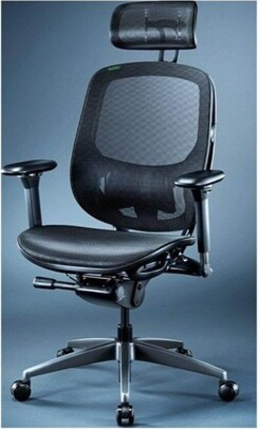 Bilde av Fujin Pro, Maske sete, Mesh Ryggstø, Sort, Sort, Netting, Netting