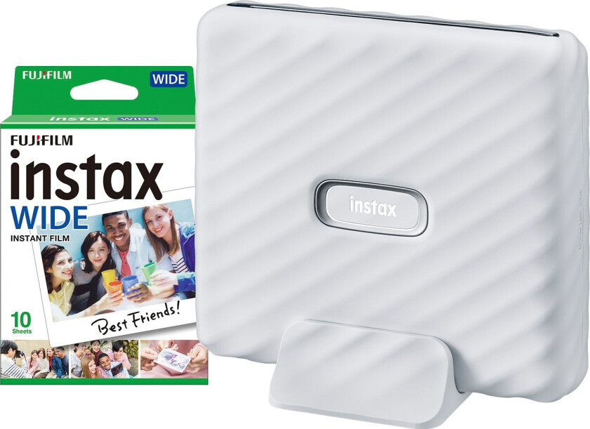 Instax Wide mobilprinter (ash white)