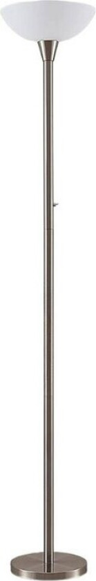 Uplight Ignacia med glassbolle, nikkel