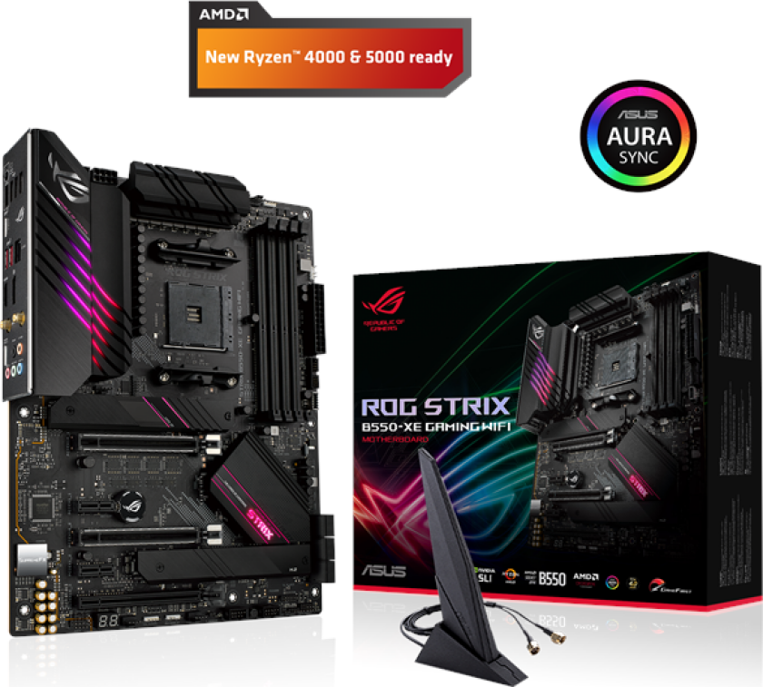 Asus Rog Strix B550-xe Gaming Wifi Atx Hovedkort