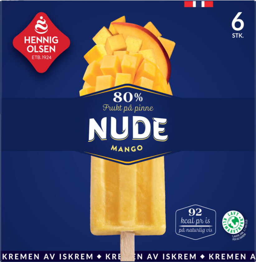 Nude Mango 80% Frukt Multipack 6stk Heo
