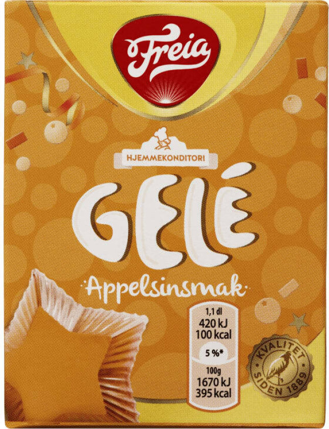 Gele Appelsin 125g