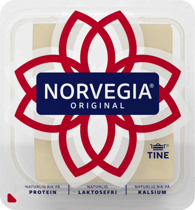 Norvegia 27% skivet 300g Tine
