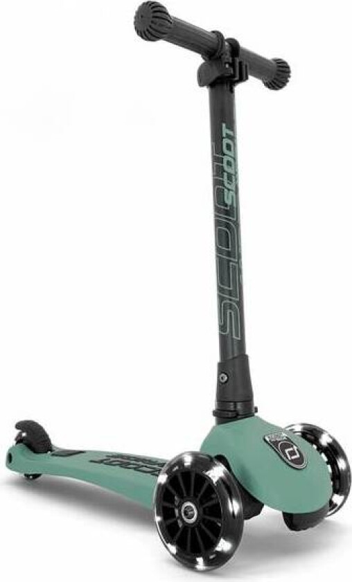 - Sparkesykkel Highwaykick 3 LED Forest