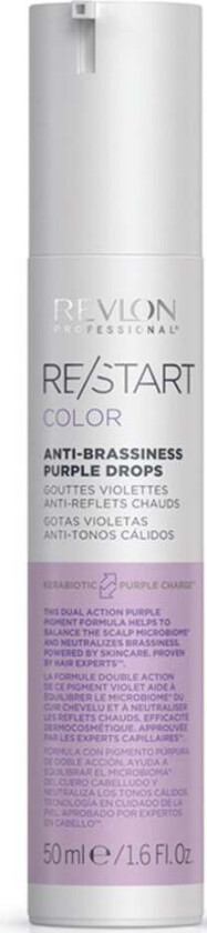 Restart Color Anti-Brasiness Purple Drops, 50 ml  Hårstyling