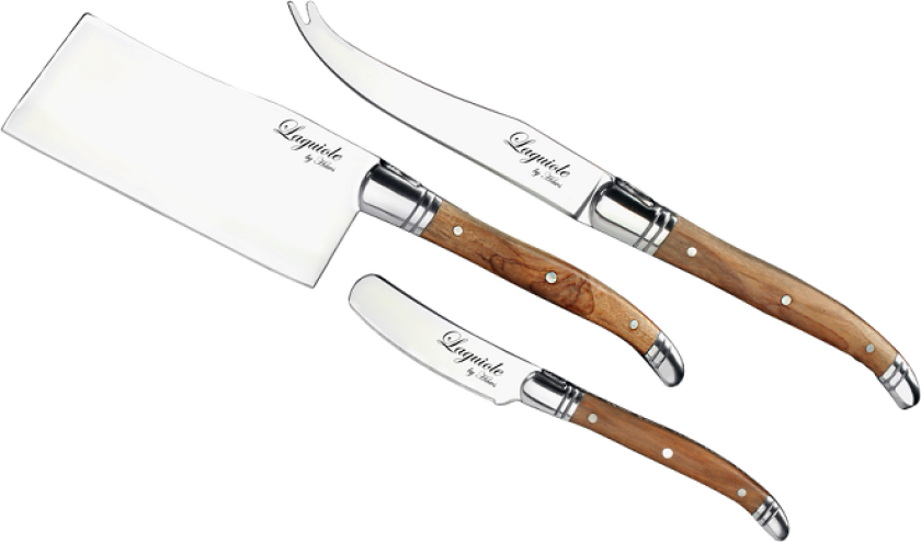 Laguiole Ostesæt 3 Knivesæt