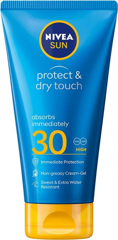 Nivea Protect & Dry Touch Tube Lotion SPF 30, 200 ml Nivea Ansiktskrem