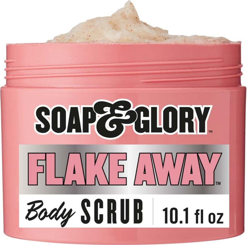 Flake Away Body Scrub for Exfoliation and Smoother Skin, 300 ml  Body Scrub