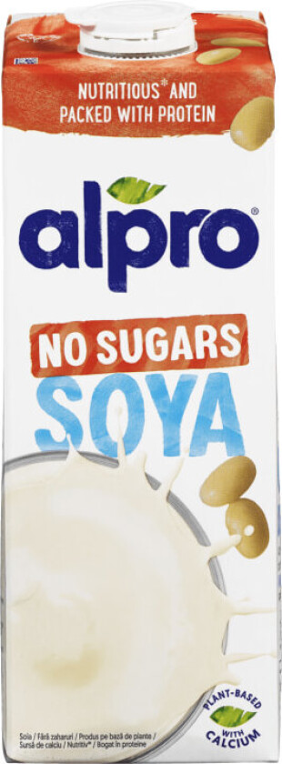 Alpro Soyadrikk Usøtet 1l