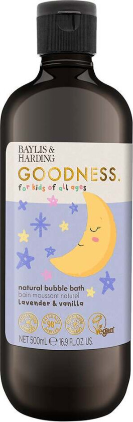 Goodness Kids Lavender & Vanilla Bubble Bath 500