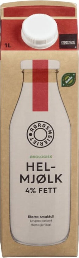 Helmjølk Økologisk 1l