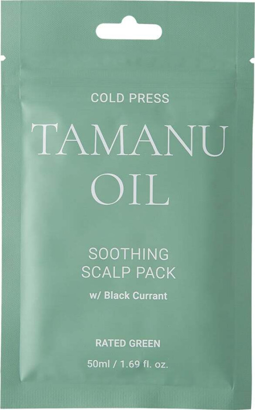 Cold Press Tamanu Oil Soothing Scalp Pack w/ Black Currant, 50 ml  Spesielle behov