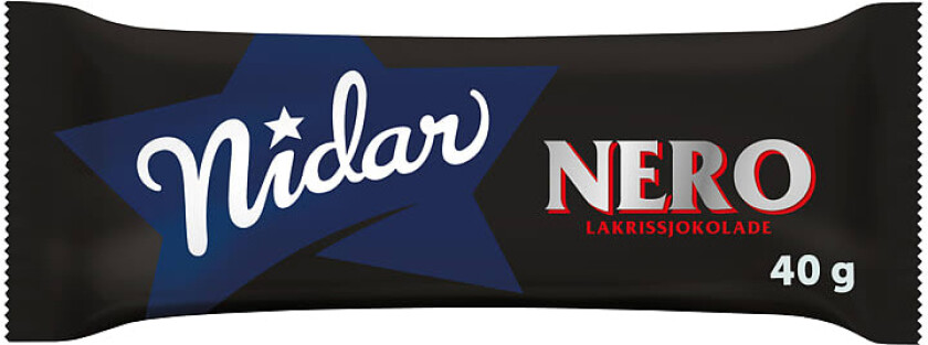 Bilde av Nero Lakrissjokolade 40g