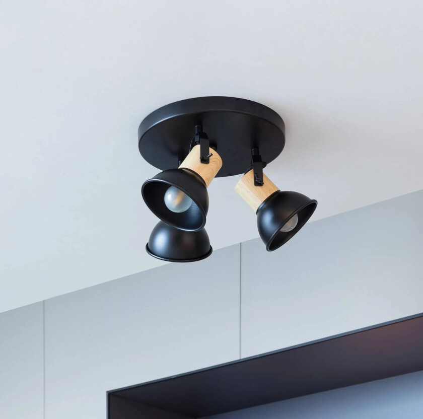 Bosko spotlight, 3 lyskilder, rund