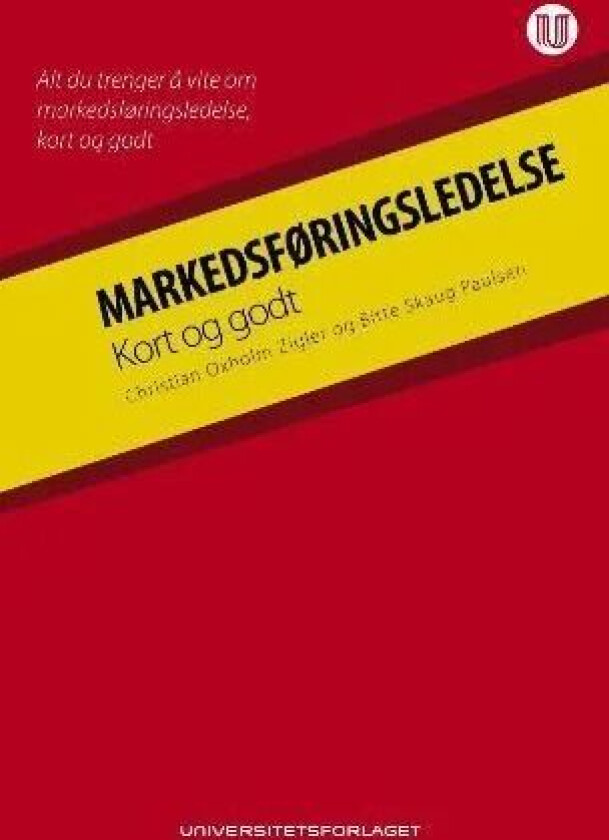 Markedsføringsledelse av Bitte Paulsen Skaug, Christian Oxholm Zigler