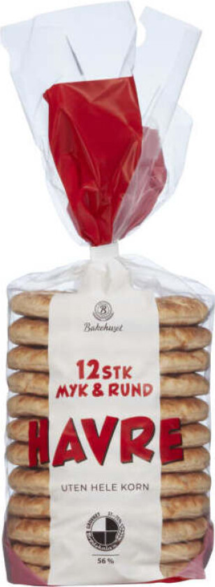 Myk&Rund Havre 12stk 450g