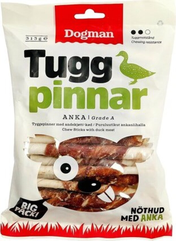 Tyggepinner med And 25pk
