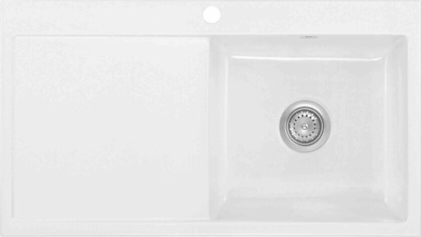 Bilde av Mera 90N kjøkkenvask, 90x51 cm, hvit